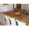 3m Reclaimed Teak Dining Table with 10 Latifa Chairs - 2